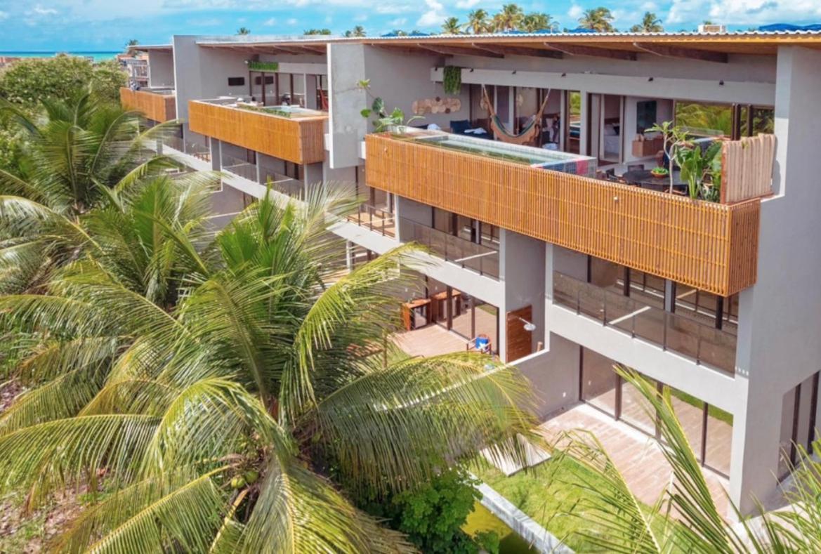 Milagres Hospedagens - Praia E Vista Coqueiros São Miguel dos Milagres Exteriör bild